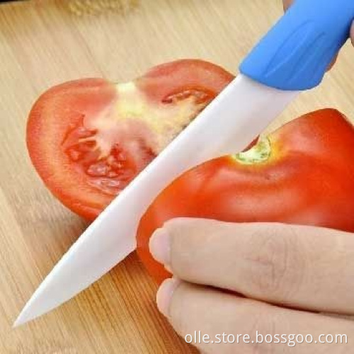Ceramic Knife Set with Peeler